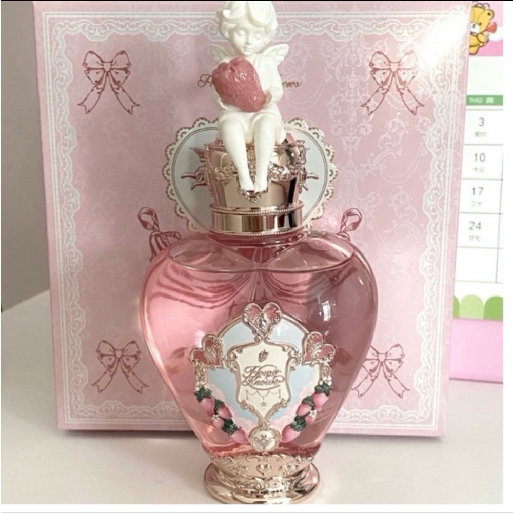 Flower Knows Strawberry Cupid Perfume Fragrance Spray Strawberry Milkshake BNIB